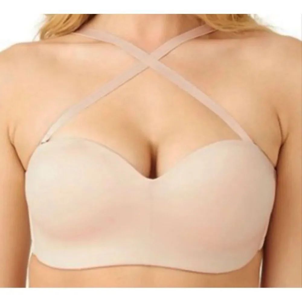 Wacoal Women's Staying Power Wire Free Strapless Convertible Bra style 854372 si